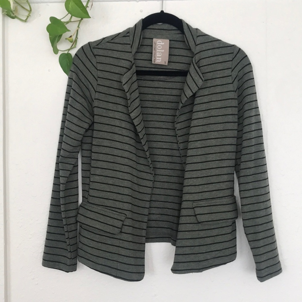Dolan left coast collection stretch cotton blazer